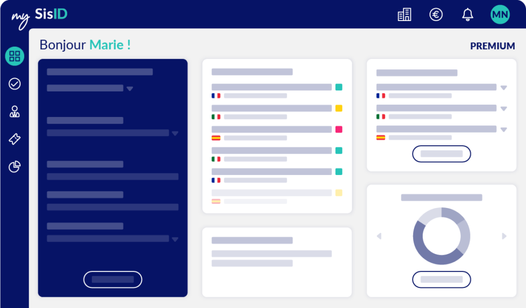 Wireframe dashboard