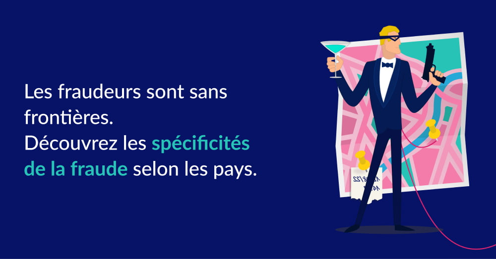 Blog illustration for white paper international fraud in french