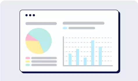 A reporting wireframe